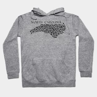 State of North Carolina Maze Hoodie